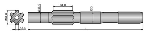 YH80A 교련 의장을 위한 500mm 교련 정강이 접합기